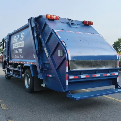 Right Hand Drive SHACMAN L3000 Garbage Truck 15m3 Garbage Compactor