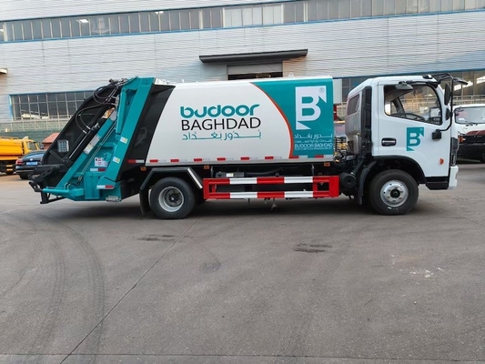 China Garbage Collection Truck 6-8 CBM DONGFENG Compact Garbage Trucks