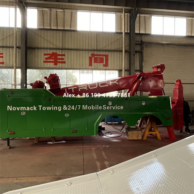 30 TONS RECOVERY TRUCK BOOM WITH 25 TONS UNDERLIFT DOUBLE 15 TONS WINCHES HYDRAULIC PARTS