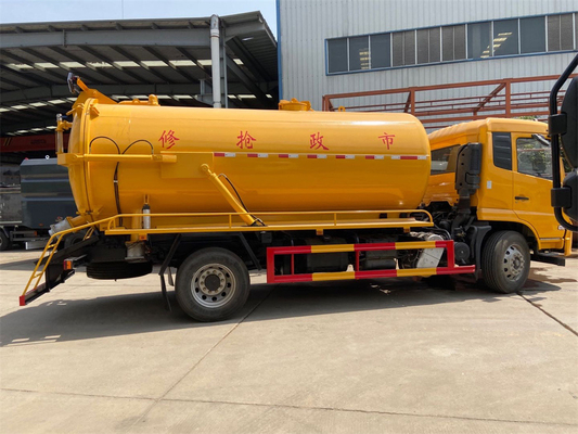 4x2 Chinese Dongfeng 6000 Liters Sewage Suction Truck