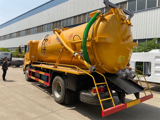 4x2 Chinese Dongfeng 6000 Liters Sewage Suction Truck