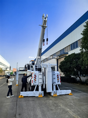 20 TONS 360 DEGREE CONTINUOUS ROTATION WRECKER BODY ROTATOR WRECKER TOW TRUCK