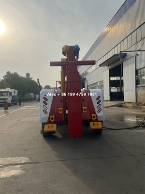 40 Tons Heavy Duty 3 Stages Booms Integrated Wrecker Body 