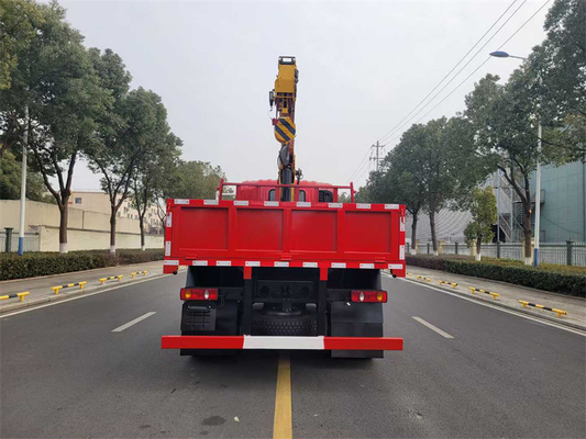 Chinese Dongfeng Brand Double Cabin 4WD 4X4 Truck Mounted Crane With XCMG 5 Tons Crane For military use