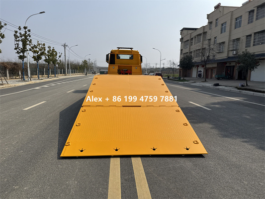 15 TONS 3 PHASES SLIDE AND TILT PLATFORM WRECKER BED EQUIPMENT TRANSPORT BED