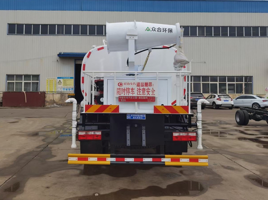 10000 liter DONGFENG water bowser truck water spraying truck with fog cannon