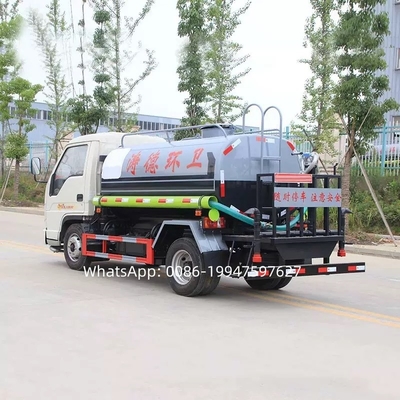 2000L FOTON FORLAND water bowser water tank truck