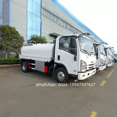 new ISUZU KV100 water vehicle 5 tons water tank