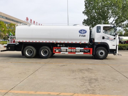 Euro 5 standard 5000 gallon FAW water tank truck water sprinkler