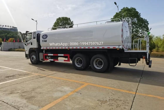 Euro 5 standard 5000 gallon FAW water tank truck water sprinkler
