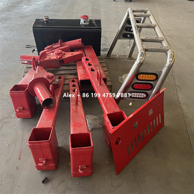Optional Front Legs and Side Puller Equipped 30 Tons Heavy Duty Integrated