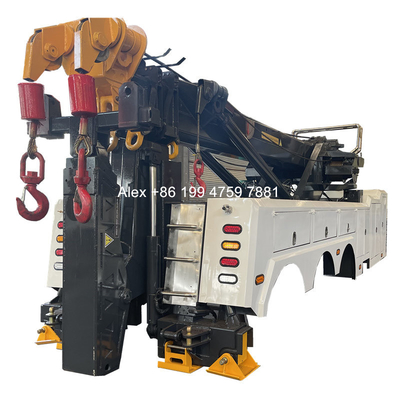 110000 Lbs. Heavy Duty Rotator Wrecker Body With Continuous Rotation Recovery Boom