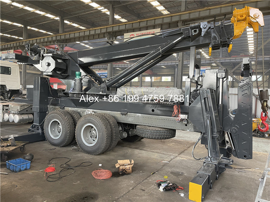 110000 Lbs. Heavy Duty Rotator Wrecker Body With Continuous Rotation Recovery Boom
