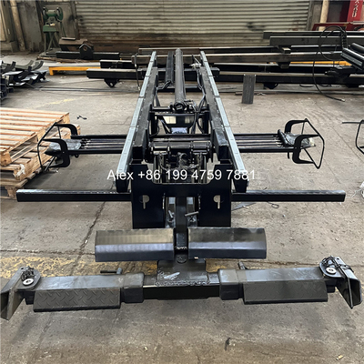 Steel 4 Ton Roll Back Flatbed Wrecker Platform Length 5.6m High Strength