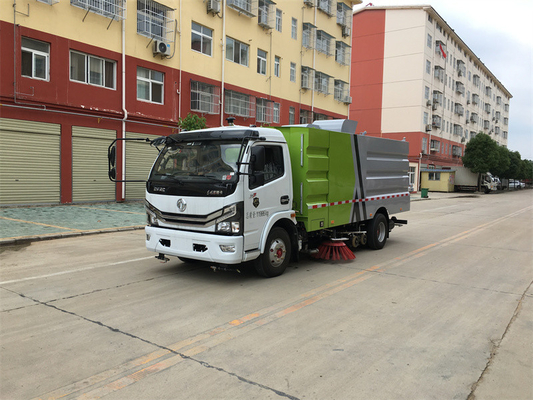 5 cbm water tank and 5 cbm dust tank 120hp Eu 5 Engine Street Clean HIgh Pressure Road Sweeper