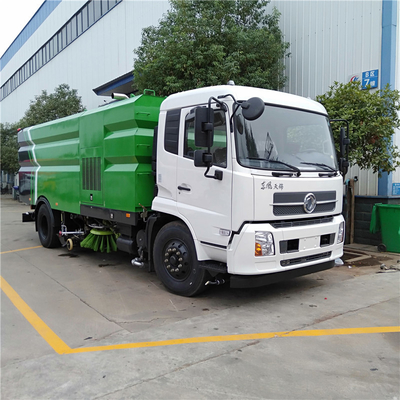 Diesel Powered Commercial Sweeper Truck For Urban Air Improvement