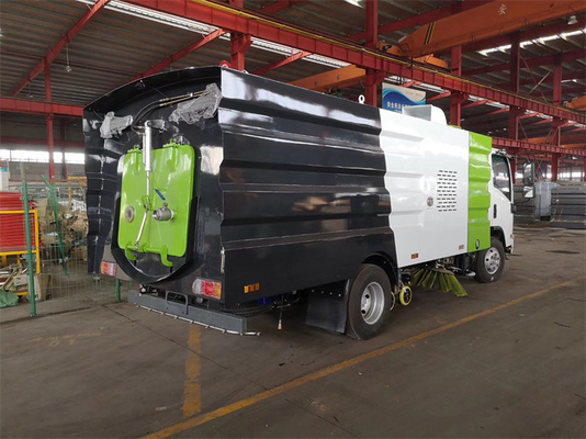 3000 Liters Tank Road Sweeper Truck With Isuzu Engine For Cleaning