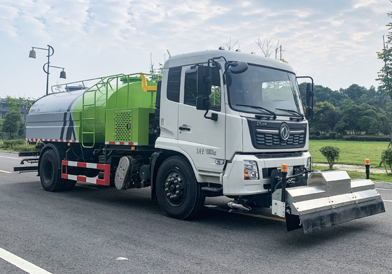 Effective Mechanical Sweeper Truck High Pressure Cleaning Truck 7 Tons