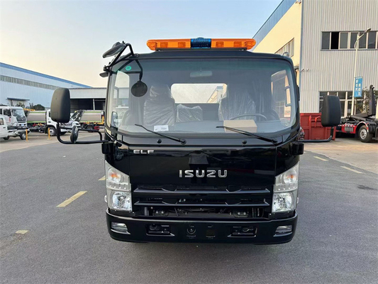 Isuzu 130hp Roll Off Deck Carrier Flatbed Wrecker Truck 5 Tons