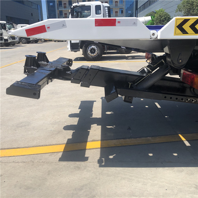 4x2 Euro 3 Euro 6 Shacman Flatbed Tow Truck Wrecker With Crane