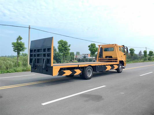 6 Wheels Sinotruck Howo Wrrcker Bed Winch Support Excavator Loading Road Rescue Truck