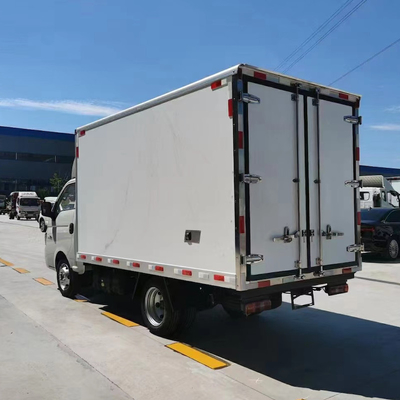 Gasoline Engine JAC X5 Mini Refrigerated Truck For Food Transport