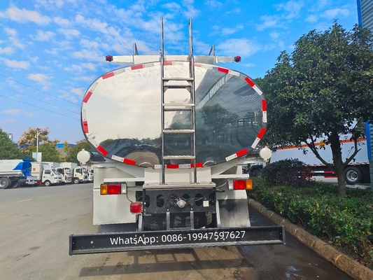 10 wheels 6X4 ISUZU truck with 20000 liter stainless steel milk tanker