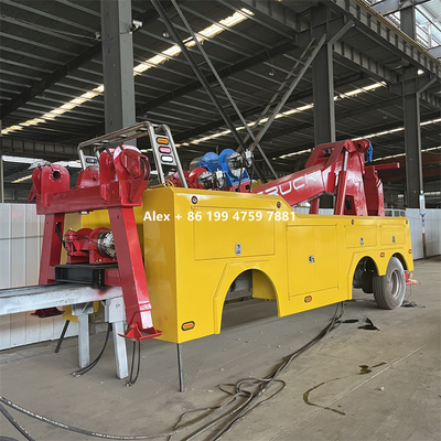 Optional Front Legs and Side Puller Equipped 30 Tons Heavy Duty Integrated